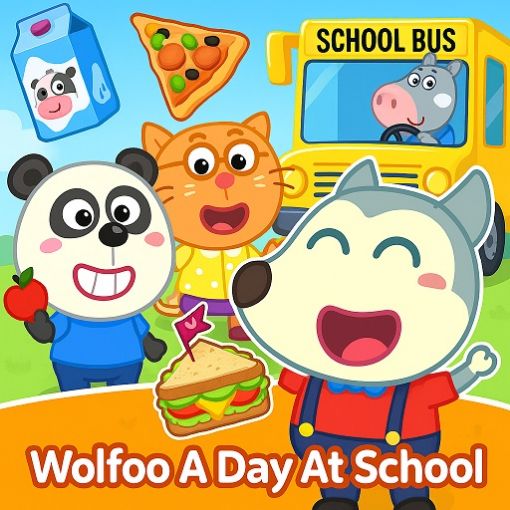 Picture of Wolfoo A Day At School